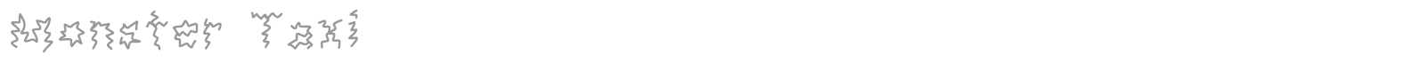 Monster Taxi font preview